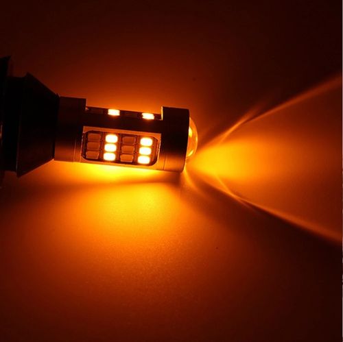 2W1 Światła DZIENNE I KIERUNKOWSKAZY LED DRL PY21W na Arena.pl