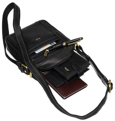 skórzana torba męska do pracy — peterson na Arena.pl