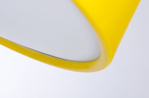 Lampa podłogowa FLAMING żółta na Arena.pl
