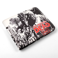 Zombies | 13 cm | Eko-Skóra | Portfel | The Walking Dead