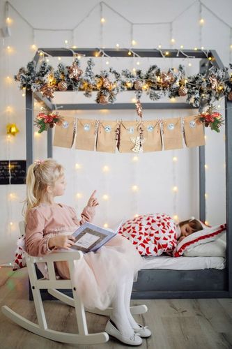 Kalendarz adwentowy DIY świąteczny eko ekologiczny zrób to sam Zestaw XXL na Arena.pl