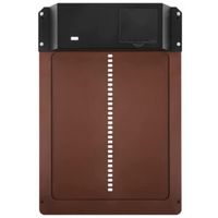 Automatyczne, elektroniczne drzwiczki do kurnika 35x24cm - brązowe