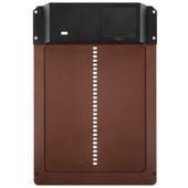 Automatyczne, elektroniczne drzwiczki do kurnika 35x24cm - brązowe