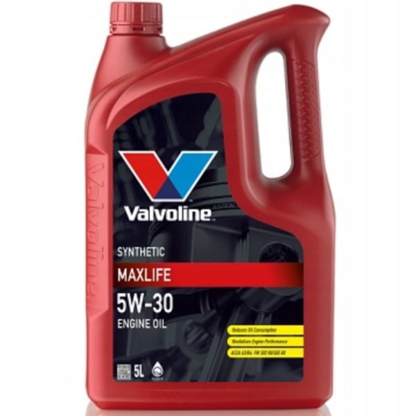 VALVOLINE MAXLIFE 5W30 5L zdjęcie 1