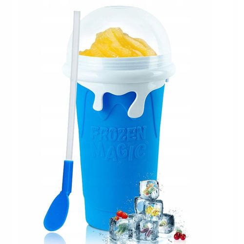 KUBEK DO ROBIENIA LODÓW GRANITY SORBETÓW SLUSHY MROŻONYCH NIEBIESKI na Arena.pl