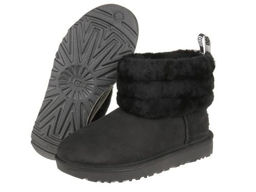Buty UGG Fluff Mini Quilted 1098533-BLK - 40 na Arena.pl
