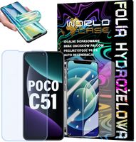 FOLIA HYDROŻELOWA OCHRONNA DO POCO C51 NA EKRAN MOCNA WYTRZYMAŁA
