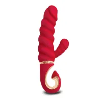 gvibe gcandy mini chilli coral - dwusilnikowy model wodoodporny 19 cm