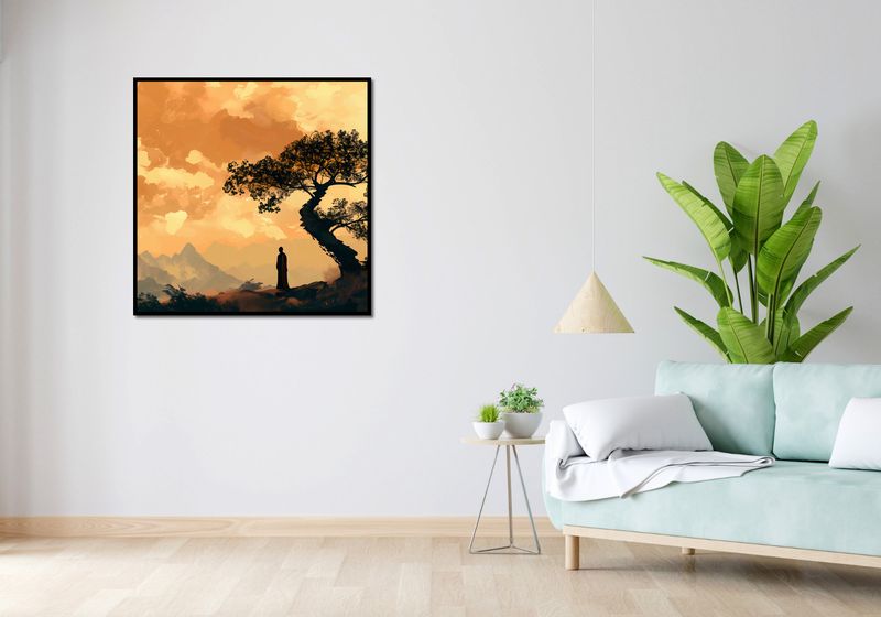 Plakat 90x90cm Zen zdjęcie 4