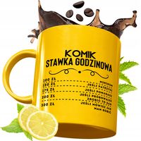 Złoty Kubek Premium Dla Komika Prezent Z Nadrukiem Ze Zdjęciem