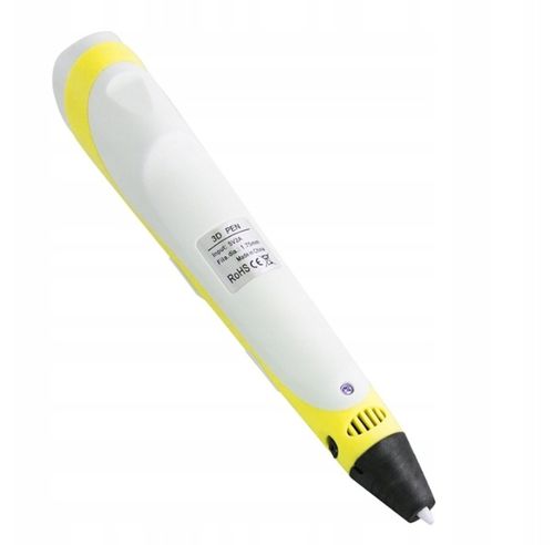 NAJNOWSZY DŁUGOPIS 3D DLA DZIECI DRUKARKA 3D PEN MAGICZNY ŻÓŁTY + WKŁAD 10M na Arena.pl