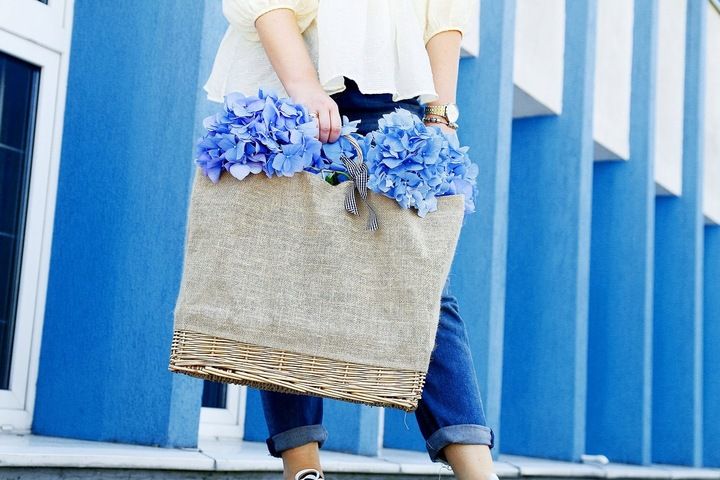 EKOLOGICZNA TORBA, KOSZYK NA ZAKUPY PIKNIK POJEMNA zdjęcie 6