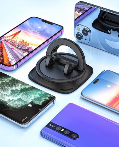 Uchwyt samochodowy obrotowy na deskę, kokpit stabilna podstawka na telefon na Arena.pl