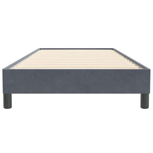 Łóżko typu Box Spring bez materaca Ciemnoszary 100x220 cm na Arena.pl