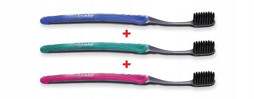COLGATE SLIM SOFT Charcoal szczoteczka do zębów na Arena.pl