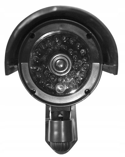 KAMERA ATRAPA LED MONITORING KAMERA ZEWNĘTRZNA ŚCIENNA Z DIODĄ MIGAJĄCA na Arena.pl