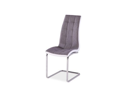 KRZESŁO H103 SZARY MATERIAŁ/BIAŁE BOKI na Arena.pl