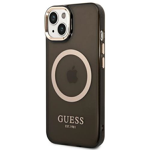 Etui Guess do iPhone 15 Plus, iPhone 14 Plus, Czarny, MagSafe na Arena.pl