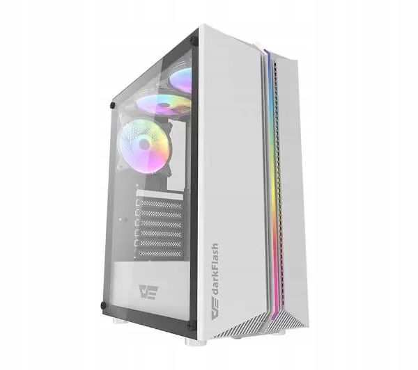 Obudowa Darkflash DK151 ARGB Biały zdjęcie 2