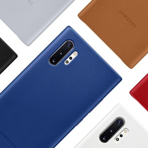 Samsung Leather Cover Samsung Galaxy Note 10+ black na Arena.pl