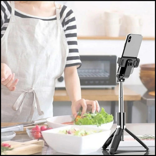 KIJEK DO SELFIE Z FUNKCJĄ STATYW TRIPOD DO TELEFONU+PILOT BLUETOOTH 69CM na Arena.pl