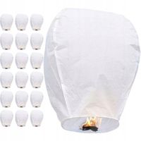 LAMPIONY LATAJĄCE SZCZĘŚCIA LAMPION ŻYCZEŃ CHIŃSKI NA WESELE SYLWESTRA