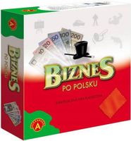 GRA BIZNES PO POLSKU GRA PLANSZOWA EUROBIZNES NA PREZENT DZIEŃ DZIECKA 7+