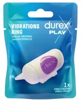 durex pleasure ring - wibrujący silikonowy pierścień jednorazowy