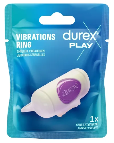 durex pleasure ring - wibrujący silikonowy pierścień jednorazowy na Arena.pl