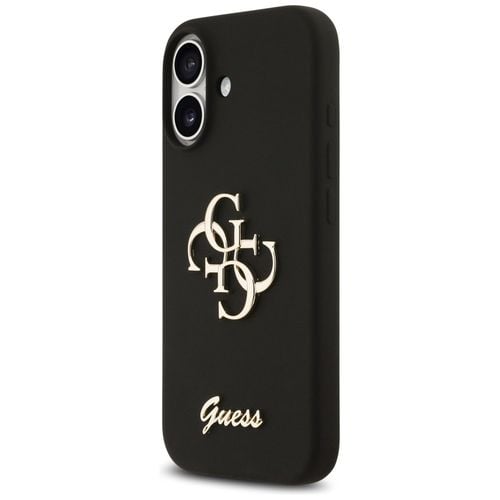 Etui Guess Silicone Big 4G Script do iPhone 17 czarny na Arena.pl