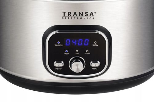 WOLNOWAR Garnek ceramiczny z PROGRAMATOREM SlowCooker TRANSA 6,5L 320W na Arena.pl