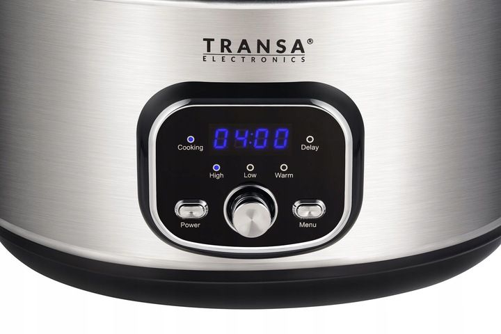 WOLNOWAR Garnek ceramiczny z PROGRAMATOREM SlowCooker TRANSA 6,5L 320W zdjęcie 10