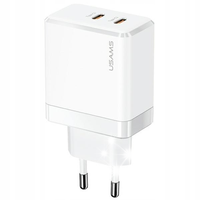 ŁADOWARKA SIECIOWA 2XUSB-C PD 40W GA N CC172TC02 USAMS