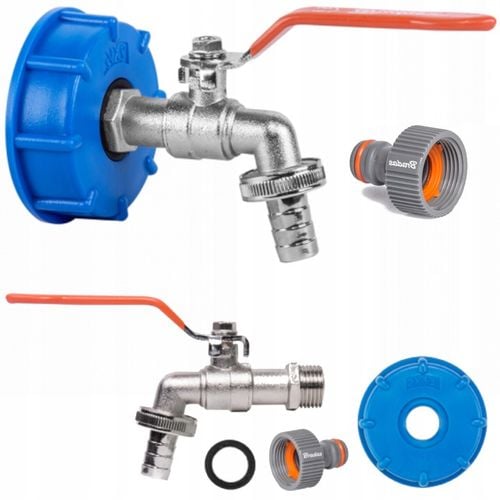 KRAN DO ZBIORNIKA 1000 ZAWÓR DO MAUZERA NA WĄŻ 1/2 na Arena.pl