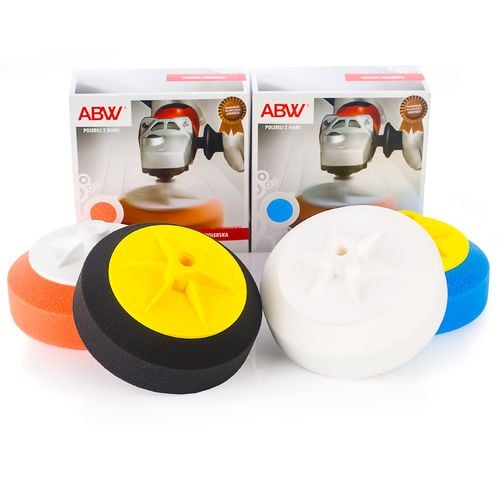 pad polerski miękki 150mm na gwint m14 gąbka tarcza polerska czarna abw na Arena.pl