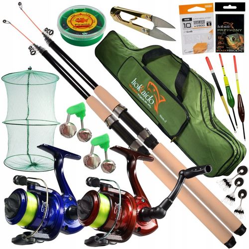 ZESTAW WĘDKARSKI SPŁAWIK 3,0 DWIE WĘDKI KOŁOWROTKI na Arena.pl