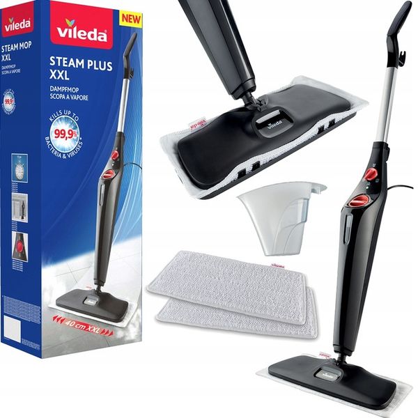 Mop parowy VILEDA Steam Plus XXL elektryczny zdjęcie 1