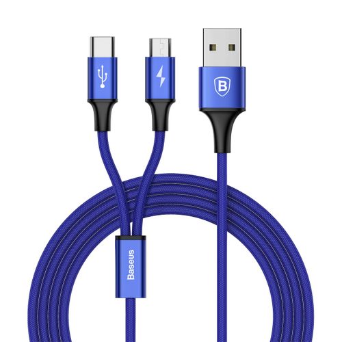 Baseus Kabel Rapid USB 2w1 Micro Usb + USB C na Arena.pl
