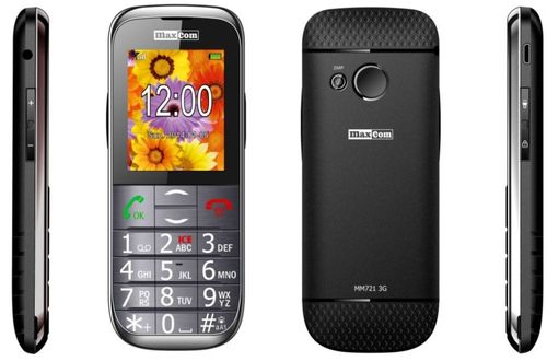 Telefon MAXCOM MM 721 BB Czarny na Arena.pl