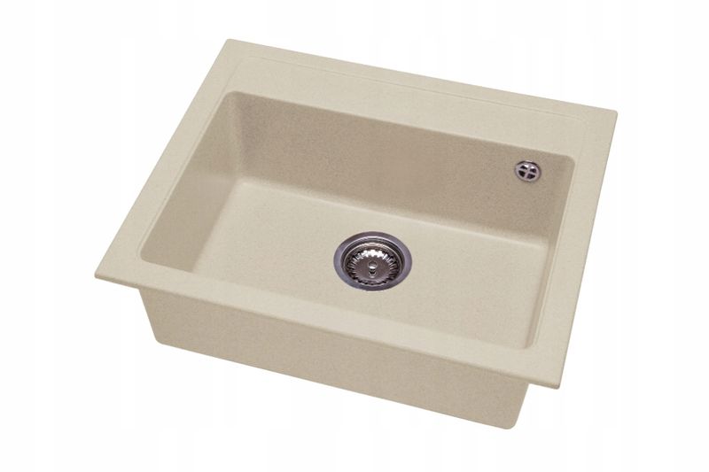 ZLEWOZMYWAK ZLEW GRANIT 58x48 + SYFON 8 kolorów zdjęcie 8