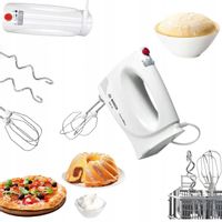 Mikser robot ręczny Bosch MFQ3010 300 W Turbo 4 końcówki 2 prędkości Mocny