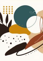 Plakat 59,4x84,1cm Kwiatowy Kalejdoskop