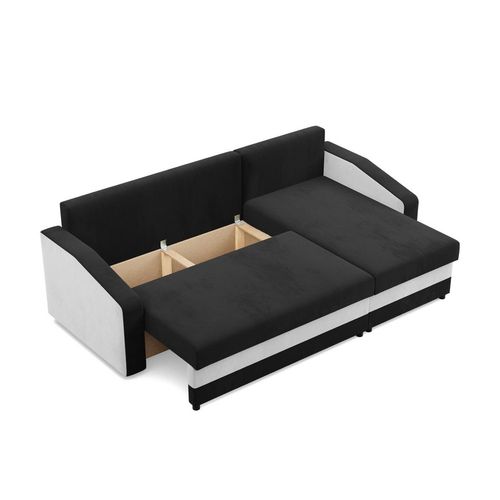 Narożnik uniwersalny, mikrofaza, AURELO, 231x140x92, biały | TYLETEGOTU na Arena.pl