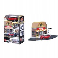BBURAGO Zabawki Kiosk 1:43 dla CHŁOPCA WYTRZYMAŁE