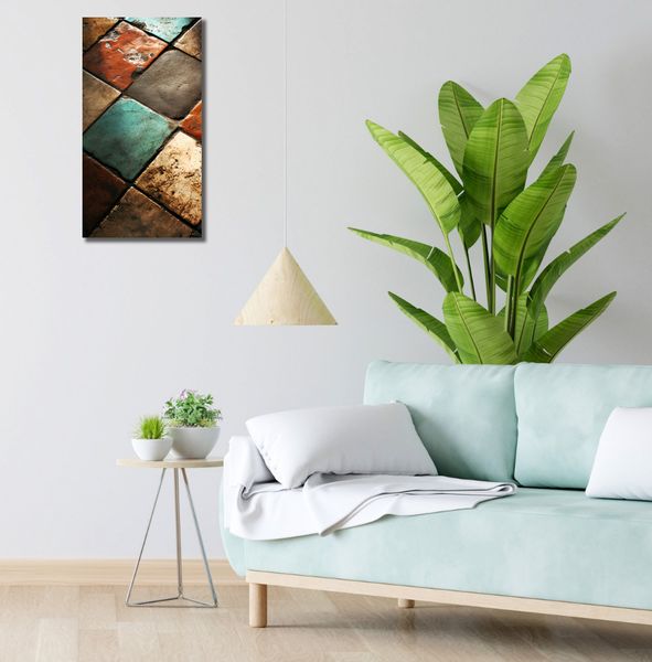 Obraz 30x60cm Ceramiczna Kompozycja zdjęcie 2