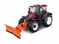 VALTRA N174 METALOWY TRAKTOR PŁUG ŚNIEŻNY POJAZD ROLNICZY ZABAWKA AUTO