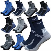 10 x SKARPETY męskie BAWEŁNIANE bawełna długie BEZUCISKOWE roz. 42-46