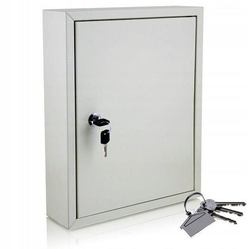 Metalowa Kasetka Szafka Skrzynka na 42 klucze na Arena.pl