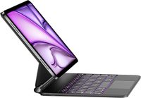 Etui z klawiaturą do iPad Air/Pro 11" M3/M2 2025/2024 HOU czarne QWERTZ