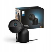 Kamera przewodowa PHILIPS HUE Secure ze stojakiem na biurko Czarny
